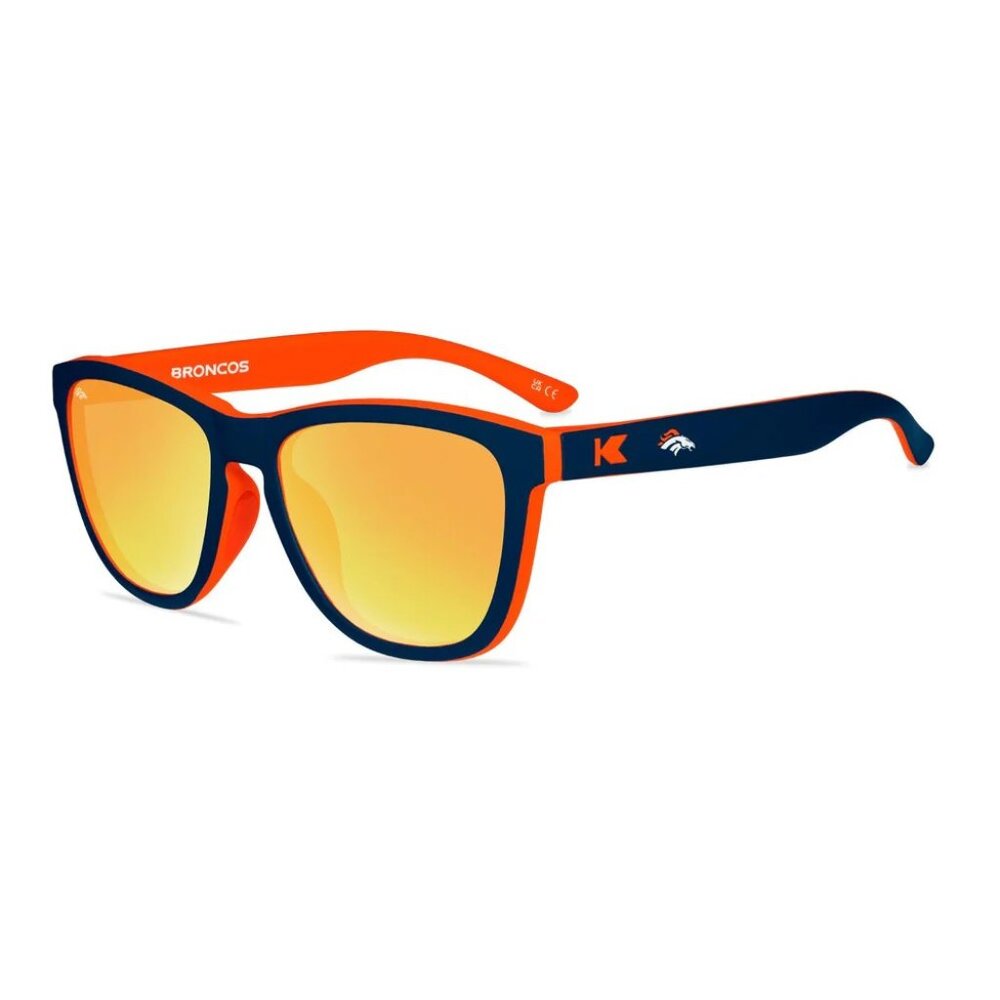 Knockaround Premiums Sport Denver Broncos Polarized Sunglasses, Unisex - New